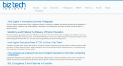 Desktop Screenshot of biz-tech-insights.com